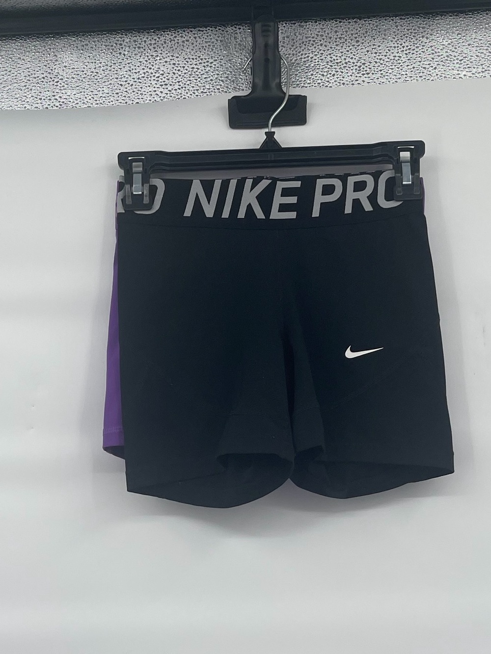 Nike pro 2 piece athletic bike short shorts